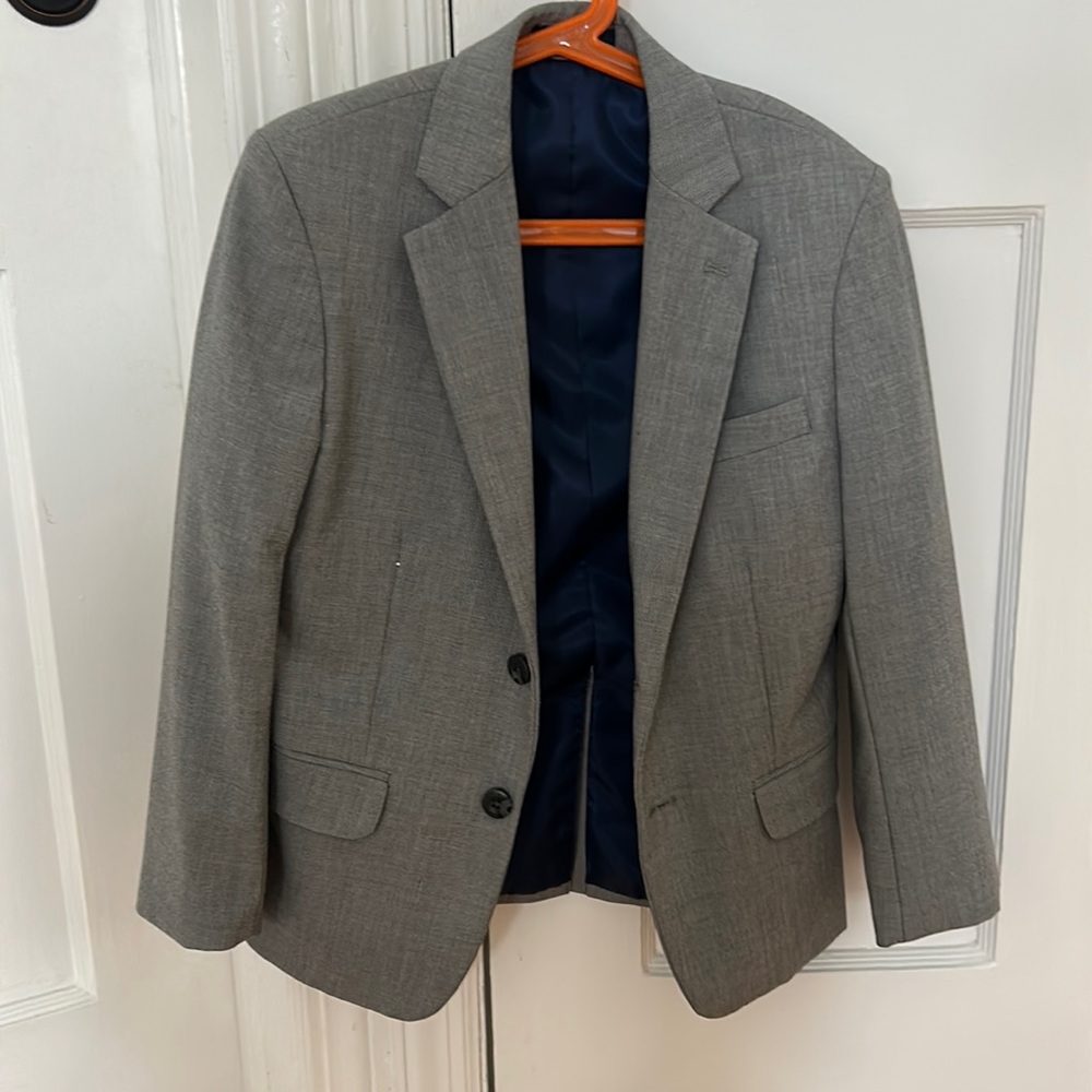 Grey boys suit jacket blazer